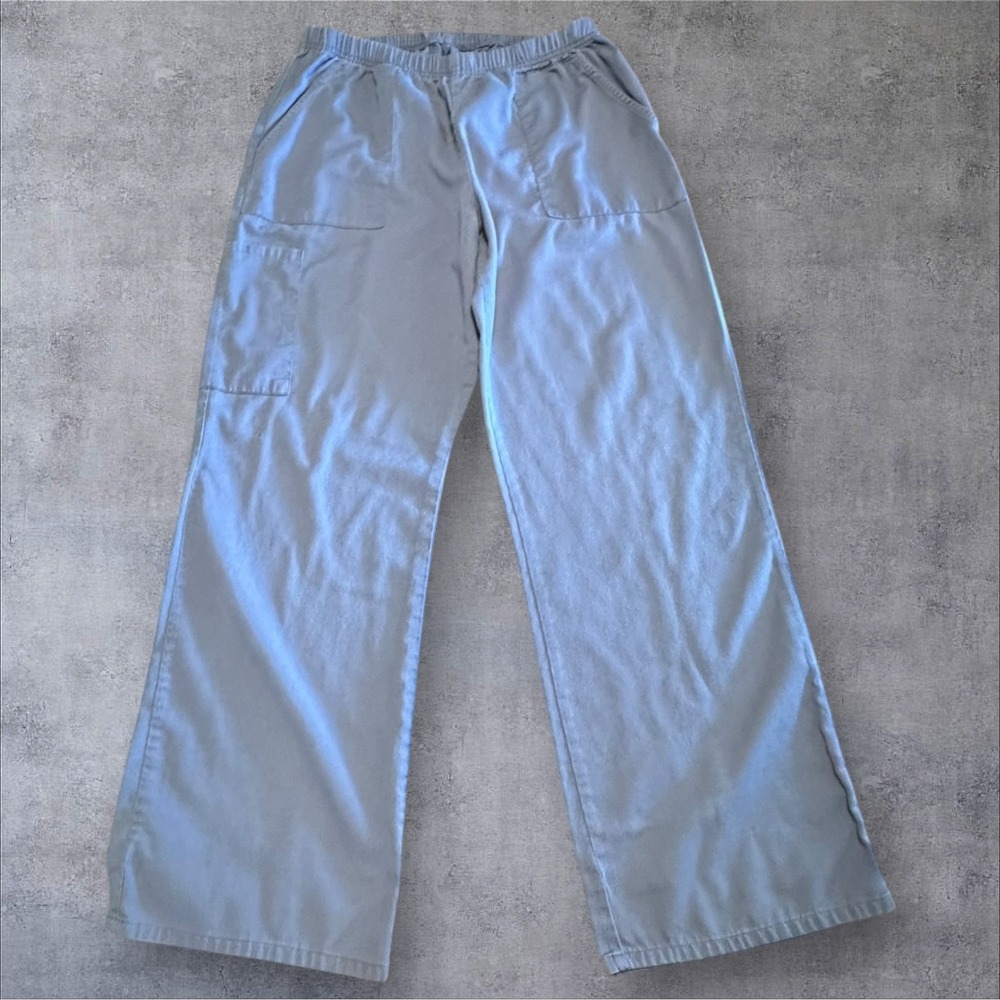 Lot of 6 Women's Scrub‎ Pants Size Medium Solid Colors Medical Workwear - Picture 5 of 14